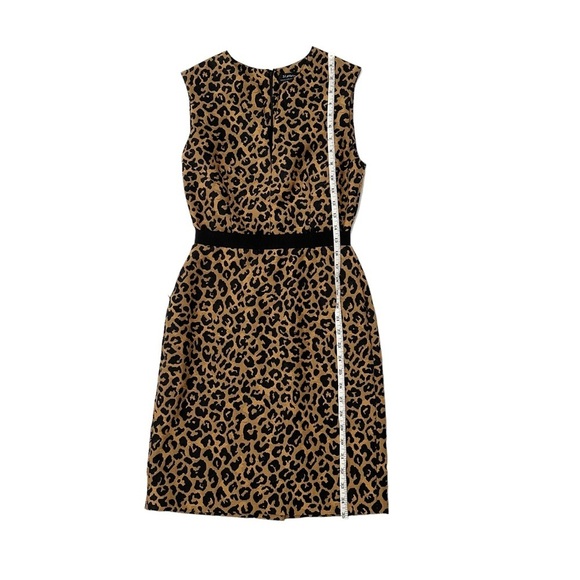 3.1 Phillip Lim X Barney's New York Leopard Cheetah Black Cocktail Dress US 0 - Picture 9 of 9